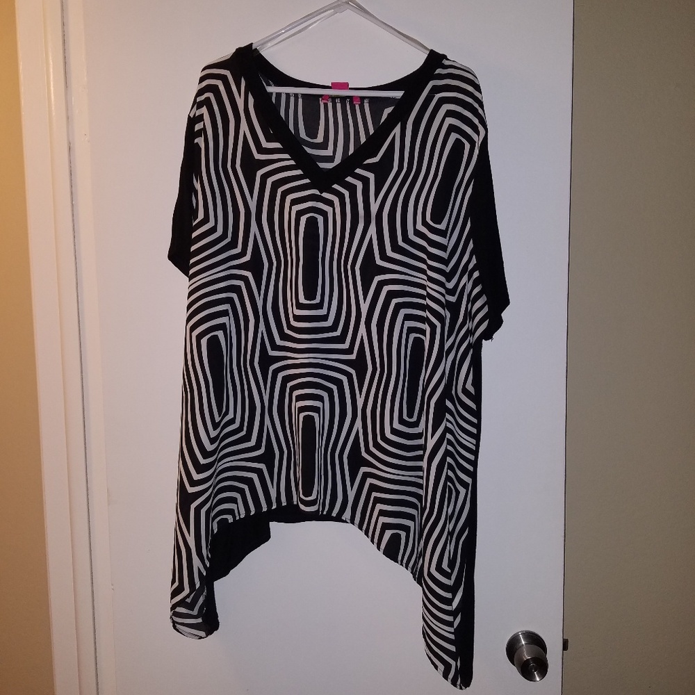 black White Top